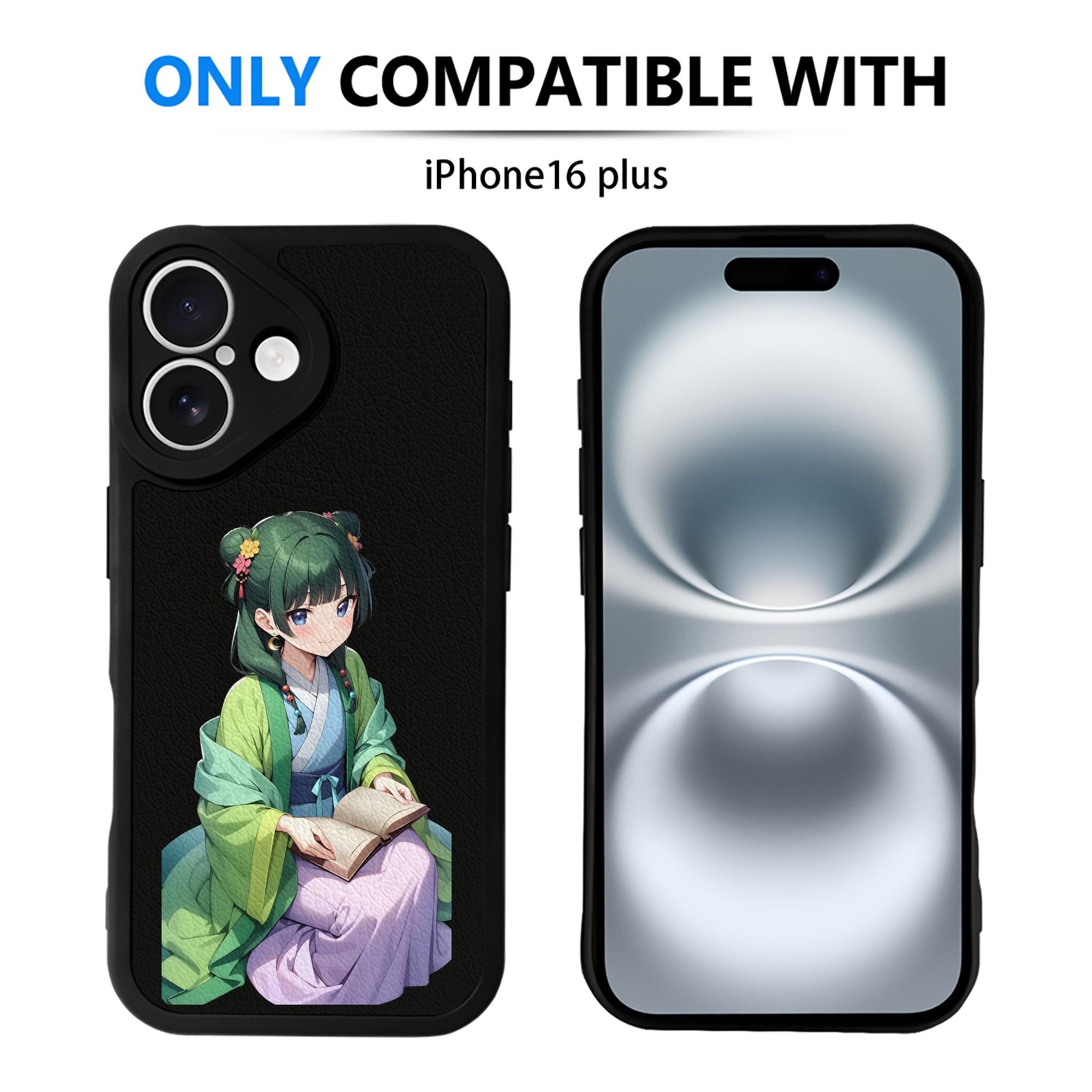 薬屋のひとりごと The Apothecary Diaries 【iPhone 16シリーズ対応】シリコンスマホケース（レザー調） 材質：シリコン